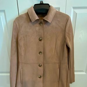 Tan Suede Coat